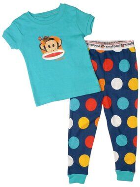 NWT Paul Frank Toddler Julius Monkey 2-piece Sleepwear / 24 Mon